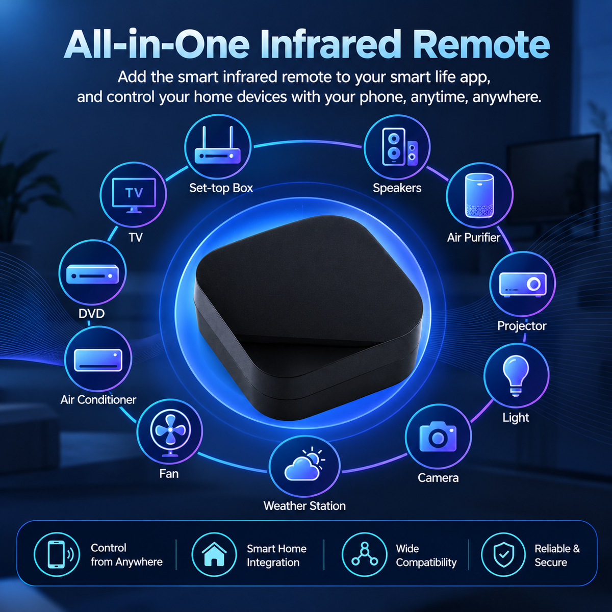 Universal Zigbee IR Remote for Smart Home Control