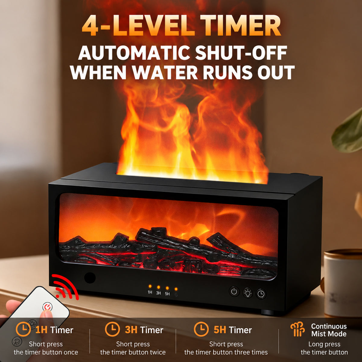 Dynamic Fireplace Aroma Diffuser