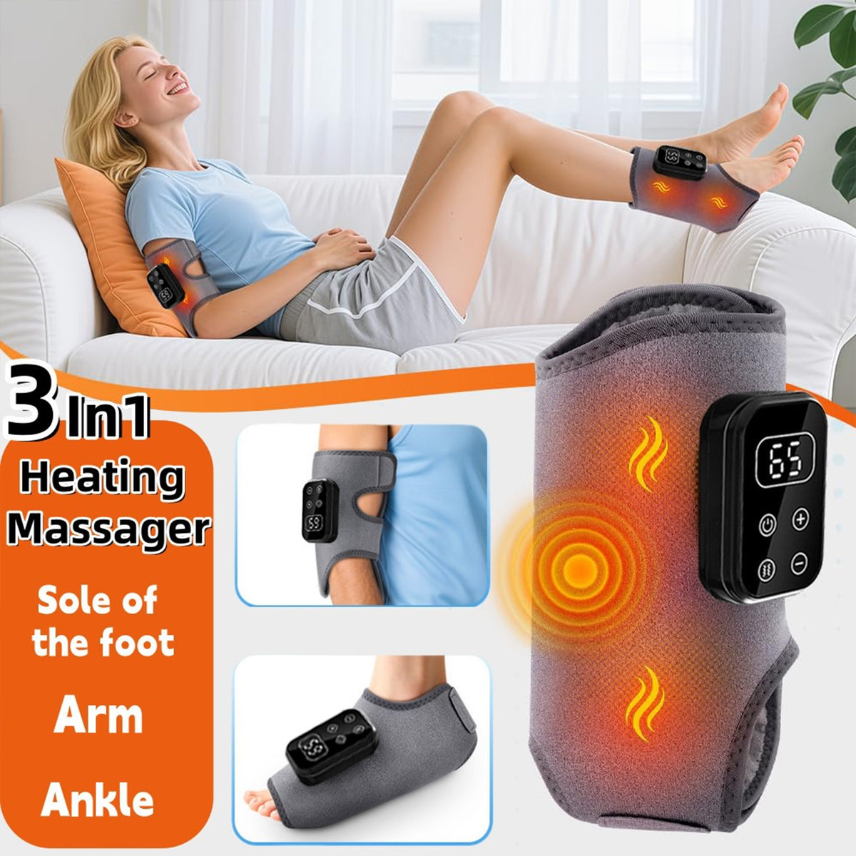 Smart Heated Ankle Brace