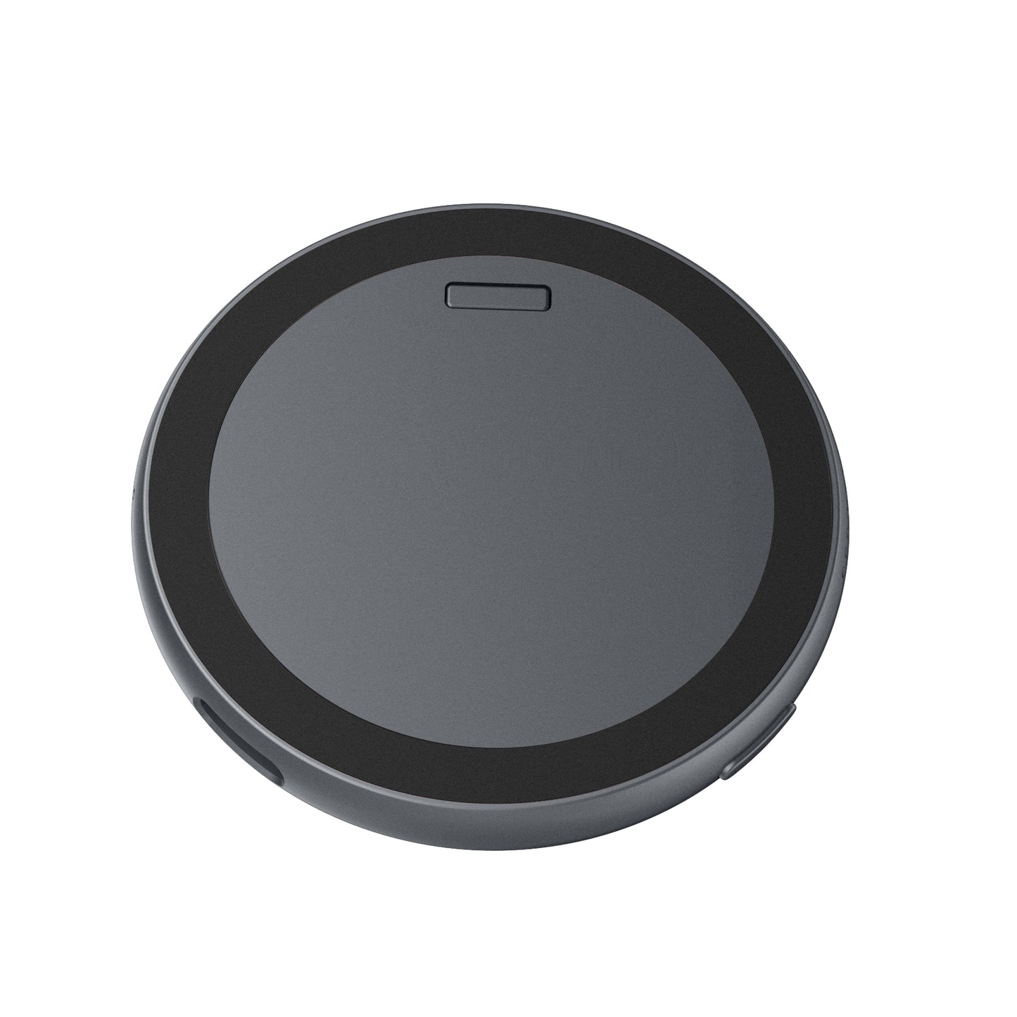 Portable Digital E‑Badge Customizable Picture Display Rechargeable Round E‑Badge for Collection & Gift