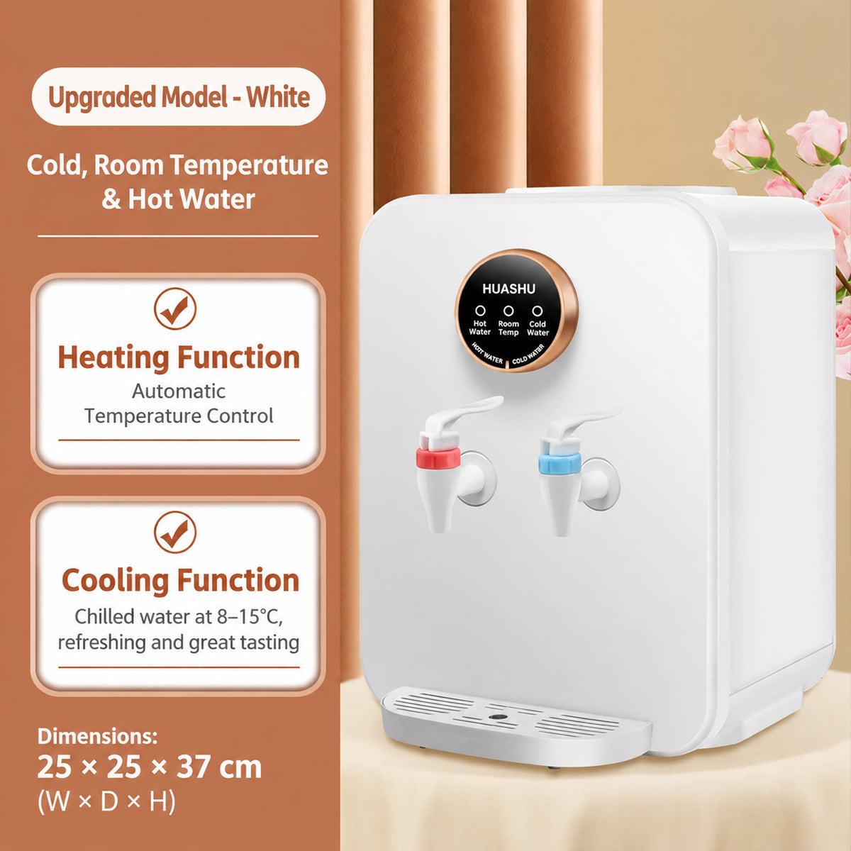 Hot and cold water dispenser