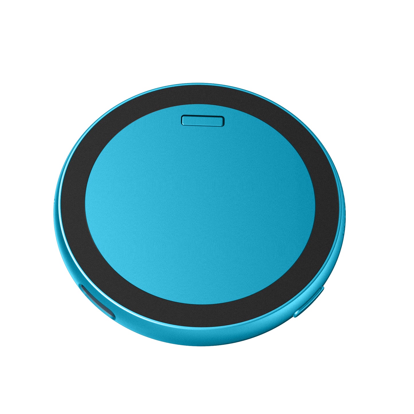 Portable Digital E‑Badge Customizable Picture Display Rechargeable Round E‑Badge for Collection & Gift