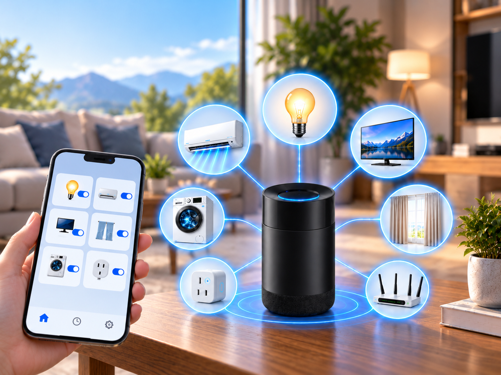 Smart Home Hub Speaker with Alexa Voice Control