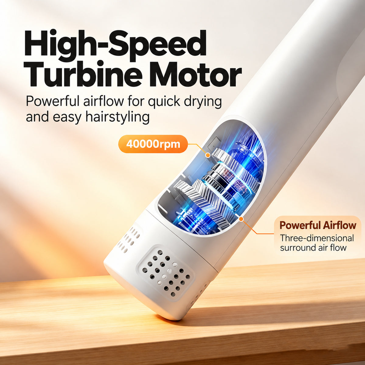 All-in-one pet dryer and grooming brush