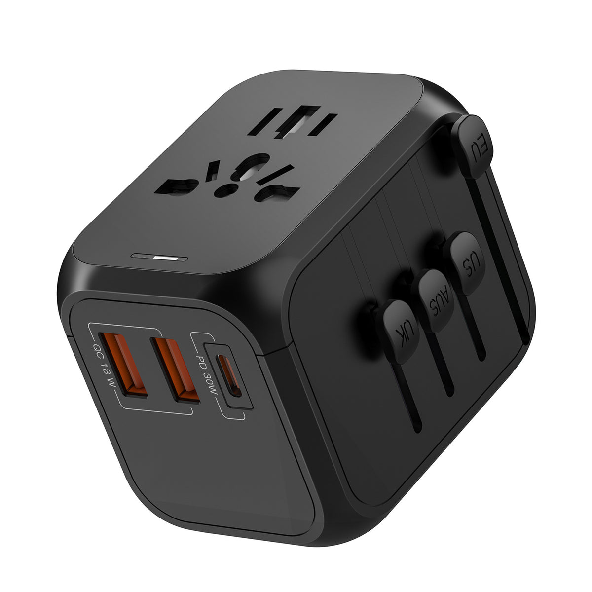 Multifunctional travel adapter