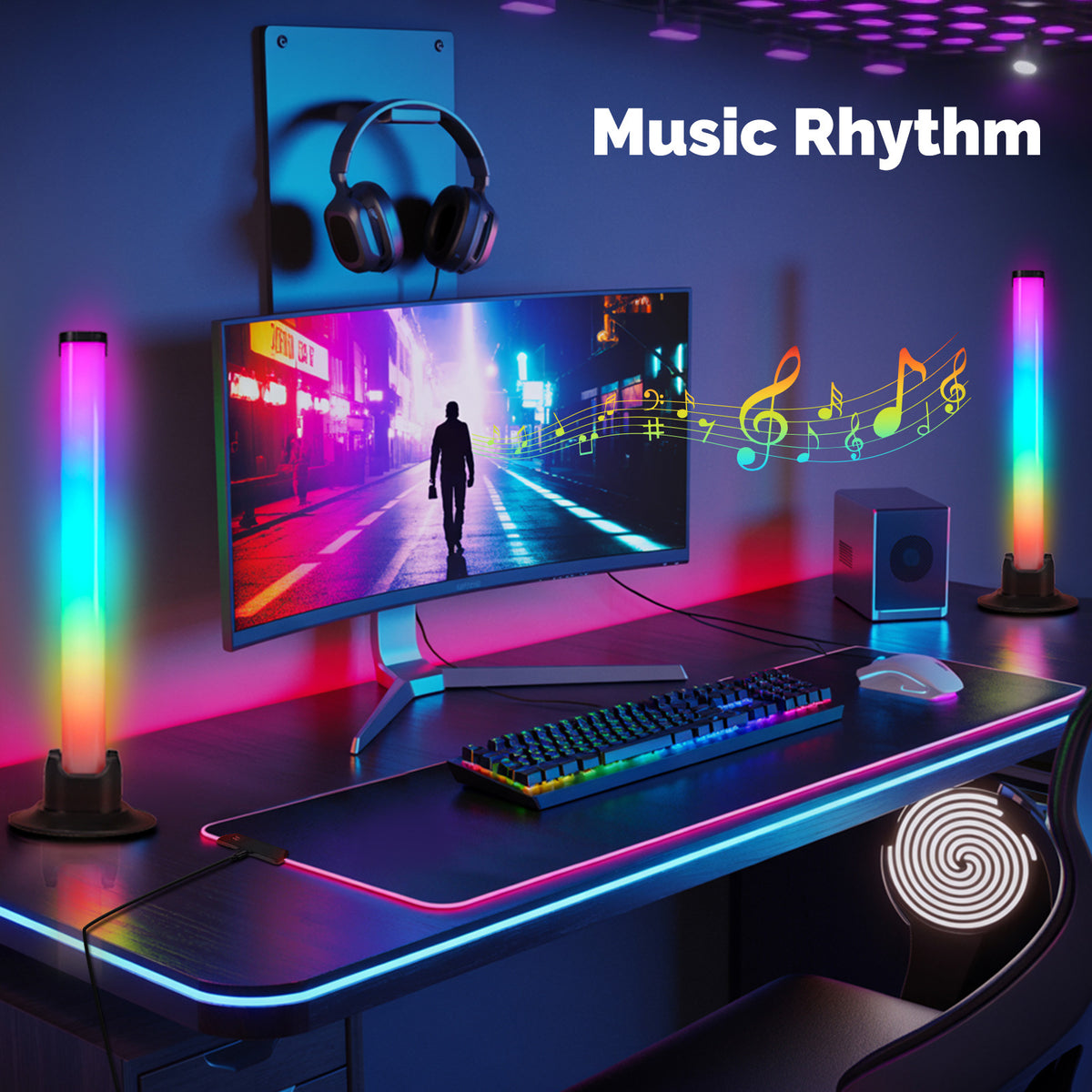 Smart WiFi RGB LED Gaming Mouse Pad