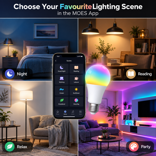 ZigBee E27 9W Smart RGB LED Bulb with Voice Control