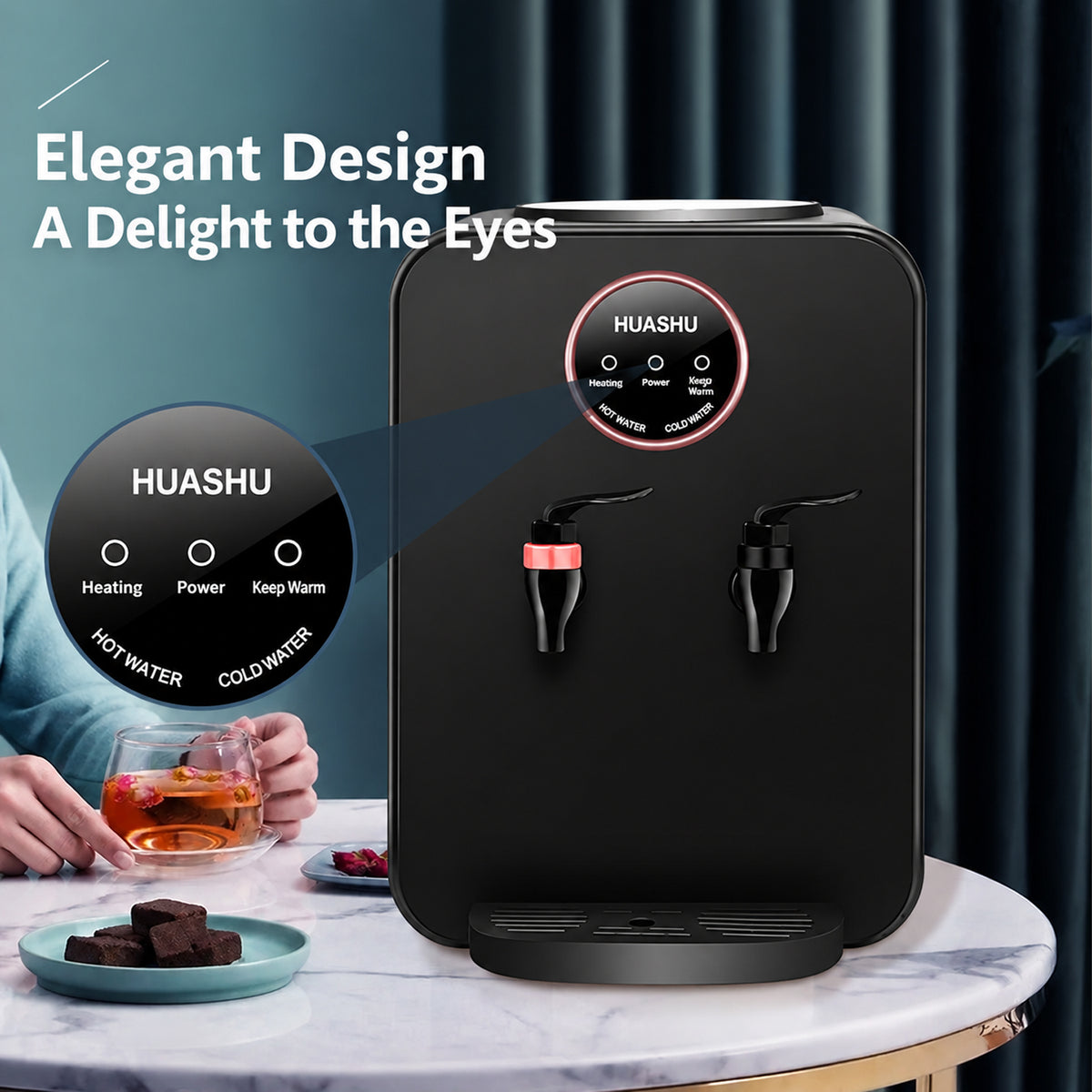 Hot and cold water dispenser