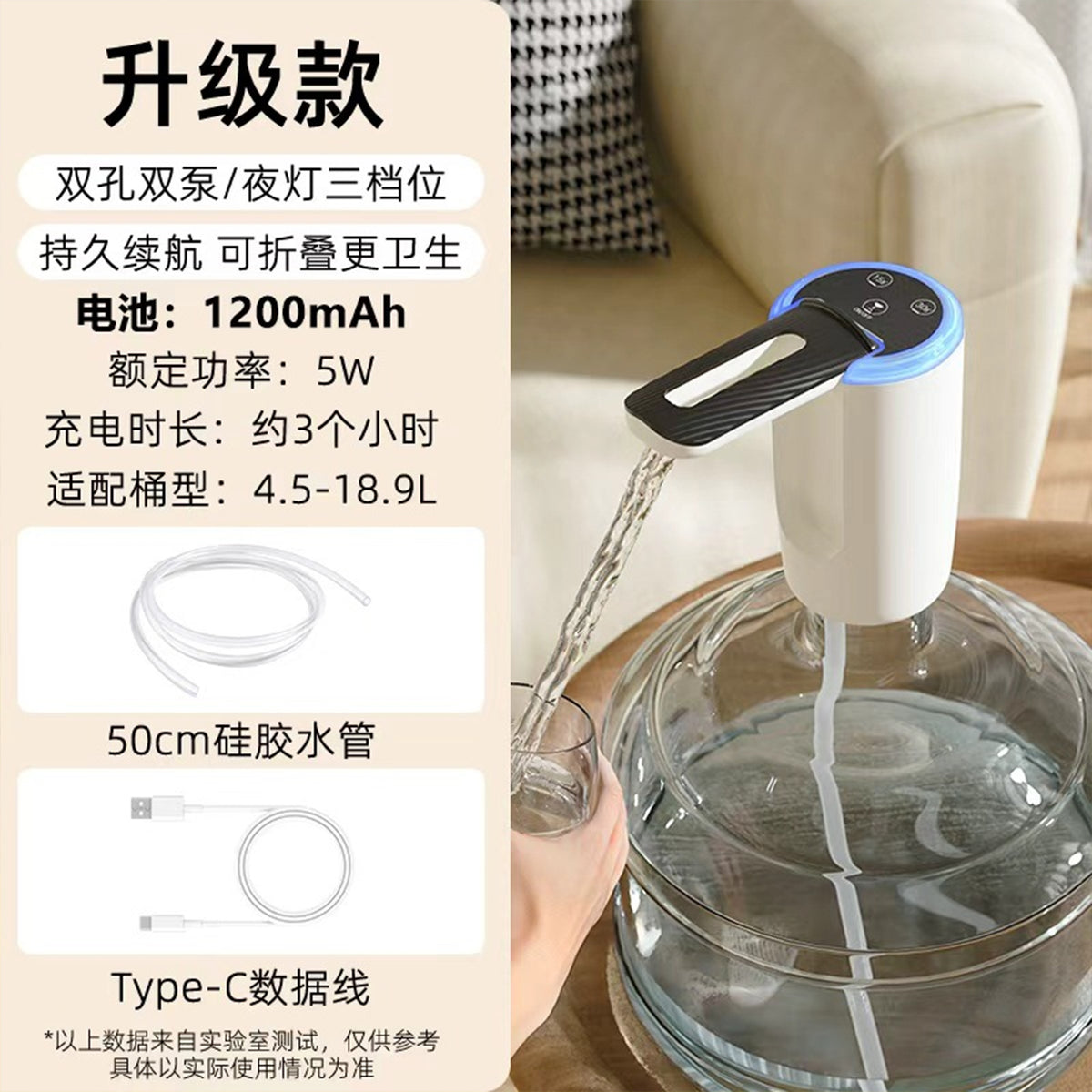 Bottled water pump