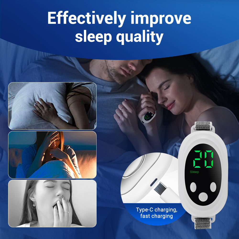 Wearable Sleep Aid Device with 20 Intensity Levels