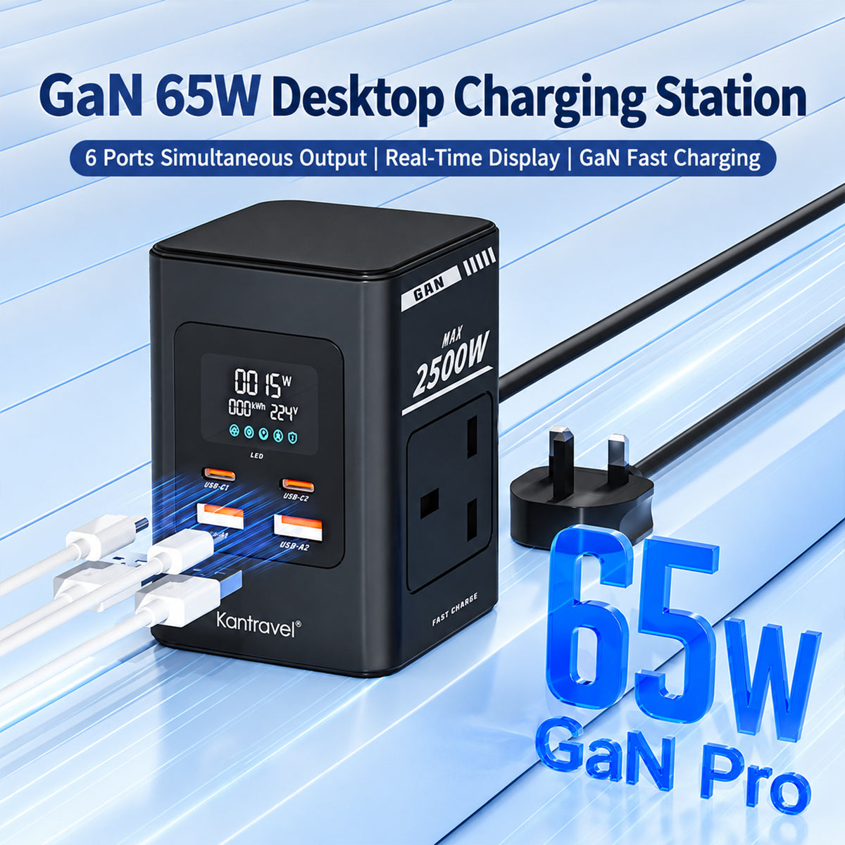 Smart Digital display adapter plug