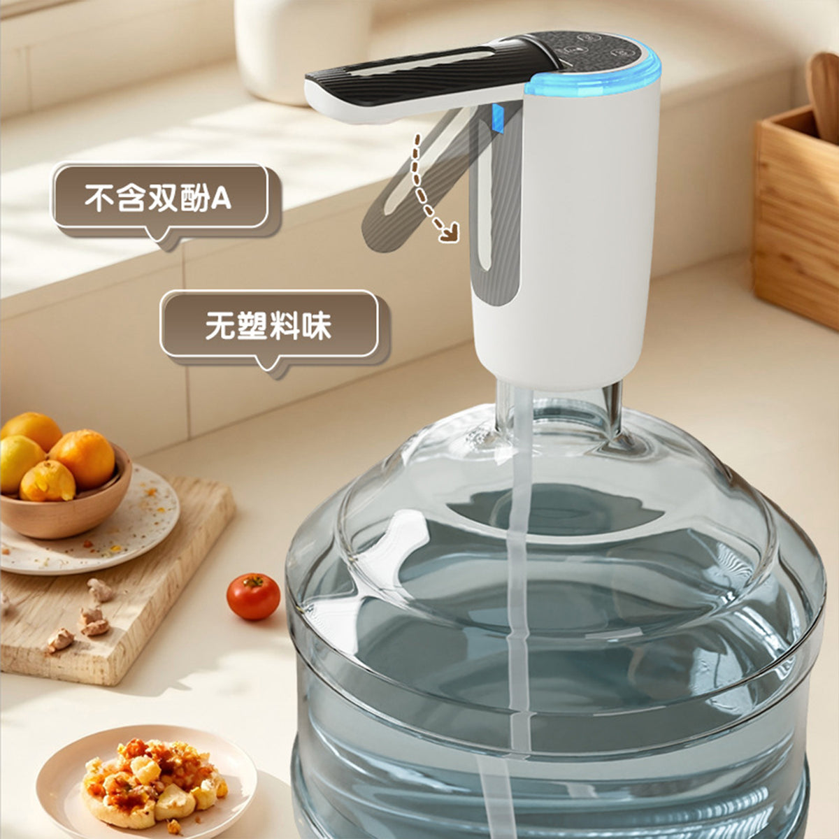 Bottled water pump