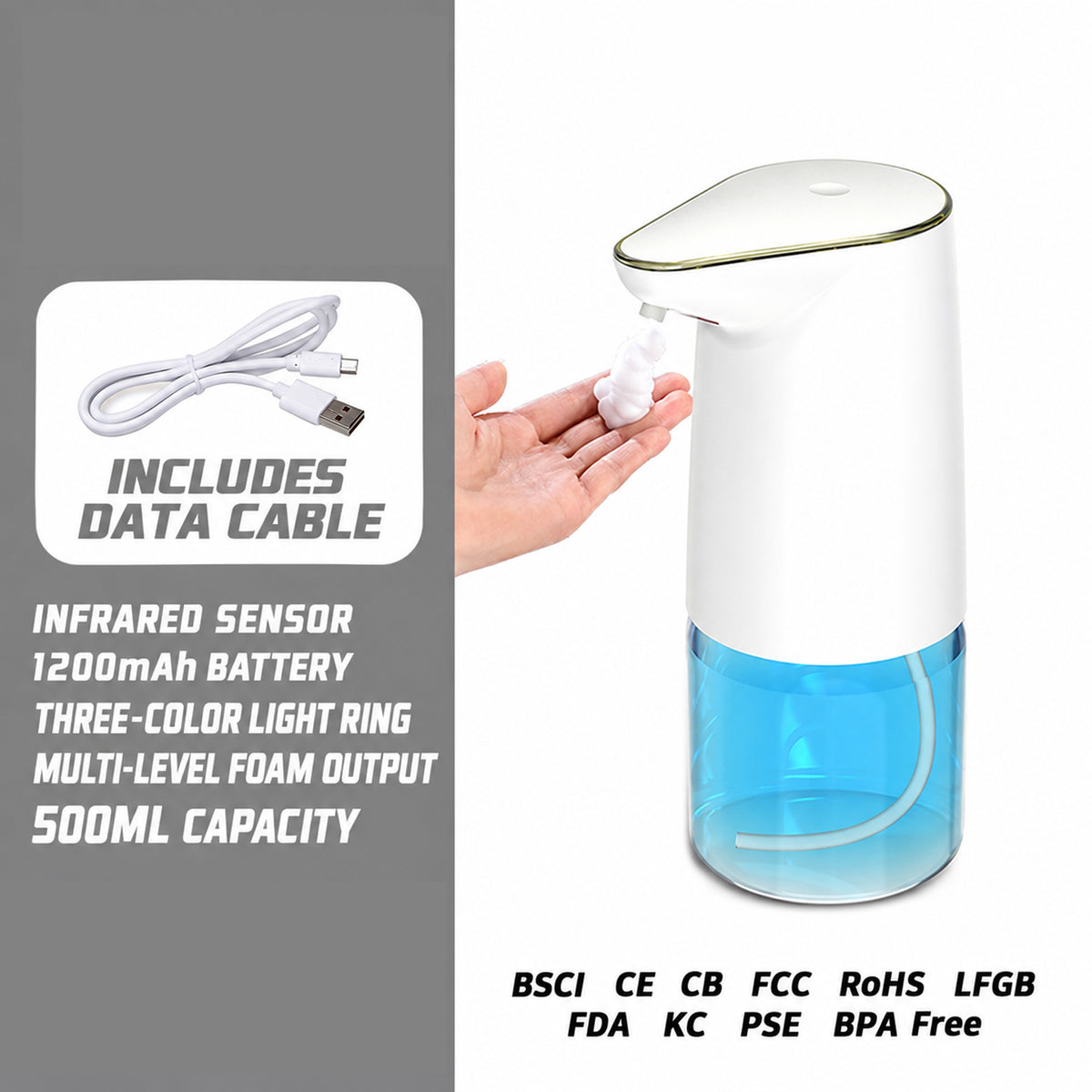 Smart Automatic Sensor Soap Dispenser
