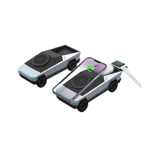 Cybertruck 3-in-1 Qi2 Magnetic Wireless Charger