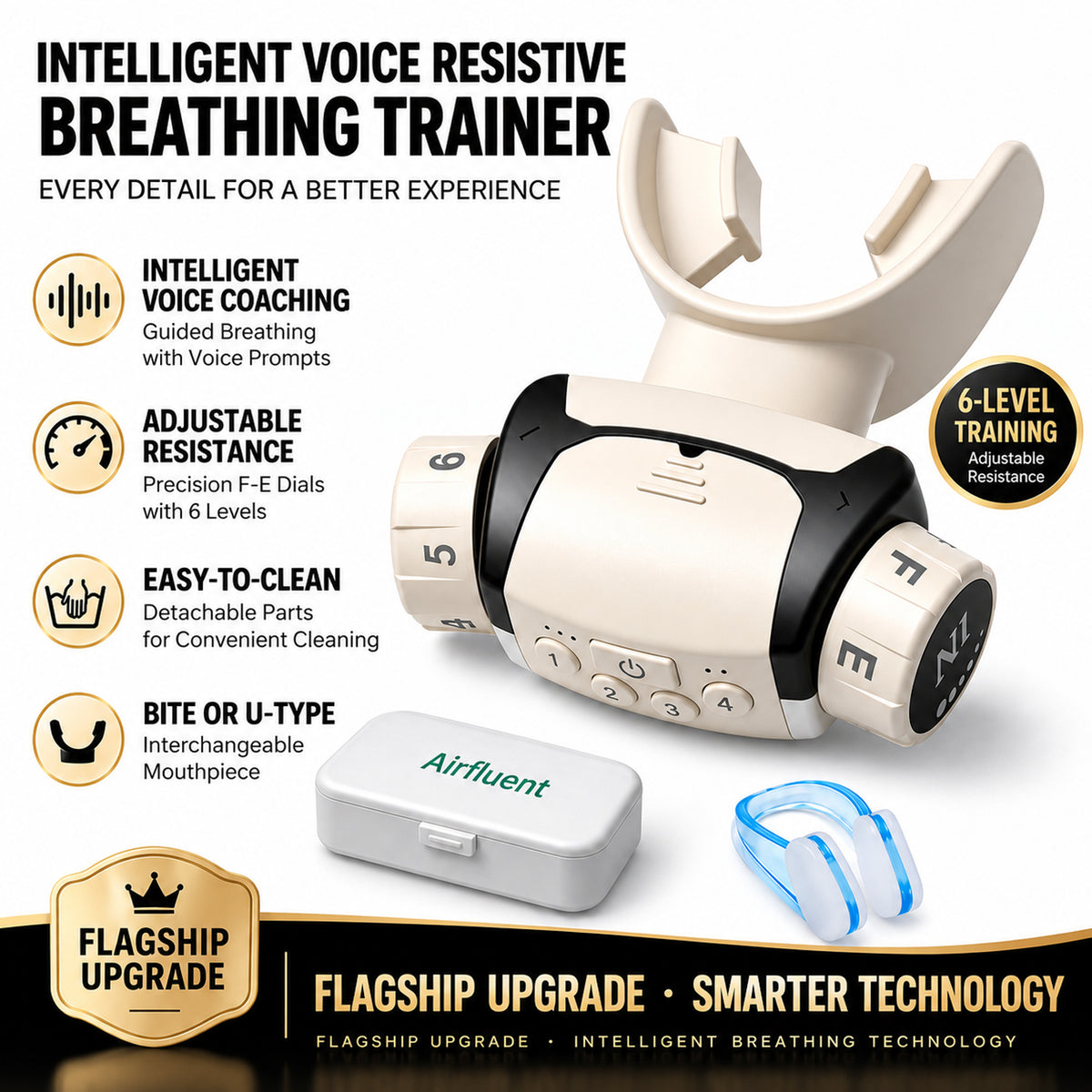 Smart Voice-Guided Respiratory Muscle Trainer