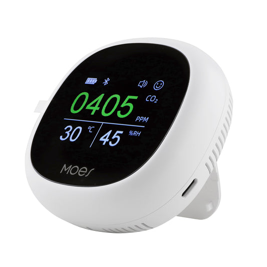 Smart Bluetooth CO2 Temperature Humidity Monitor