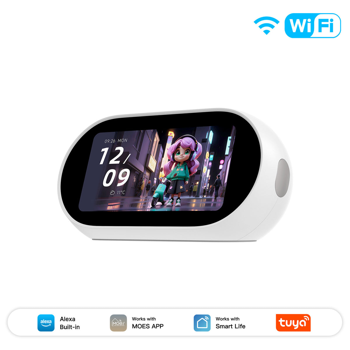 WiFi Smart Home Control Panel with Alexa & HiFi