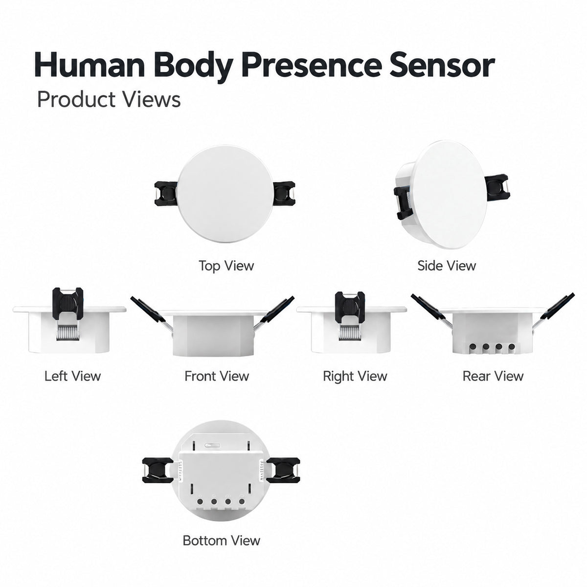Radar-based embedded human presence sensor