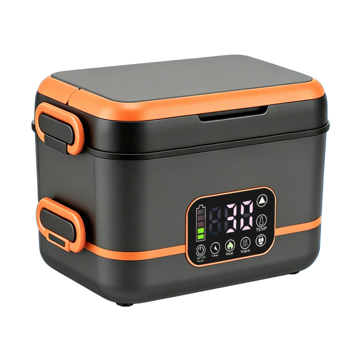 Cordless Heated Lunch Box with Rechargeable Battery
