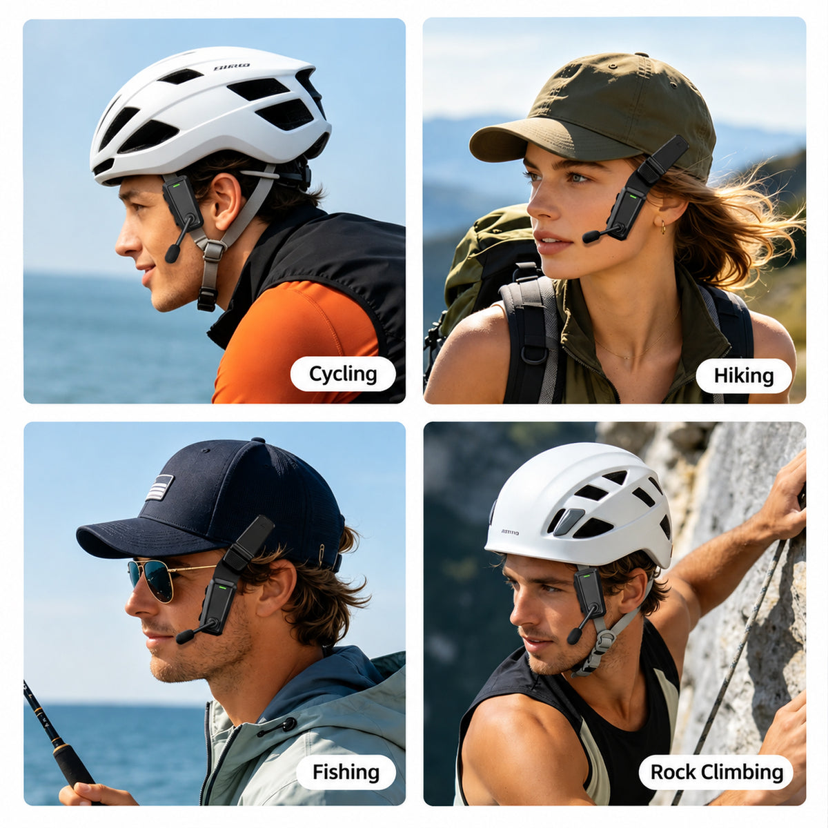 Helmet Intercom Headset