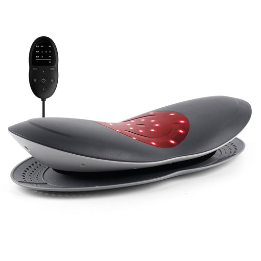 Heated Back Massager with Vibration & Lumbar Support