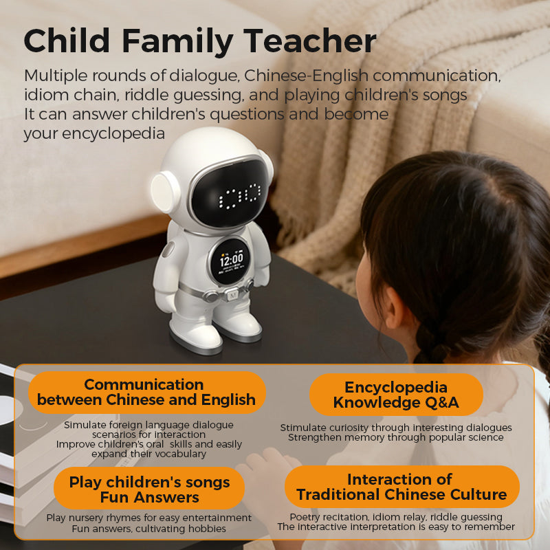 AI Chat Companion Speaker – WiFi Talk & Bluetooth Music