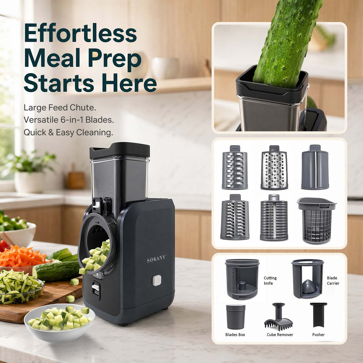 6-in-1 Vegetable Slicer