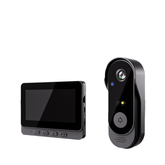 Wireless Video Doorbell with Indoor Screen & Night Vision