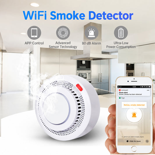 Wi-Fi Smart Smoke Detector