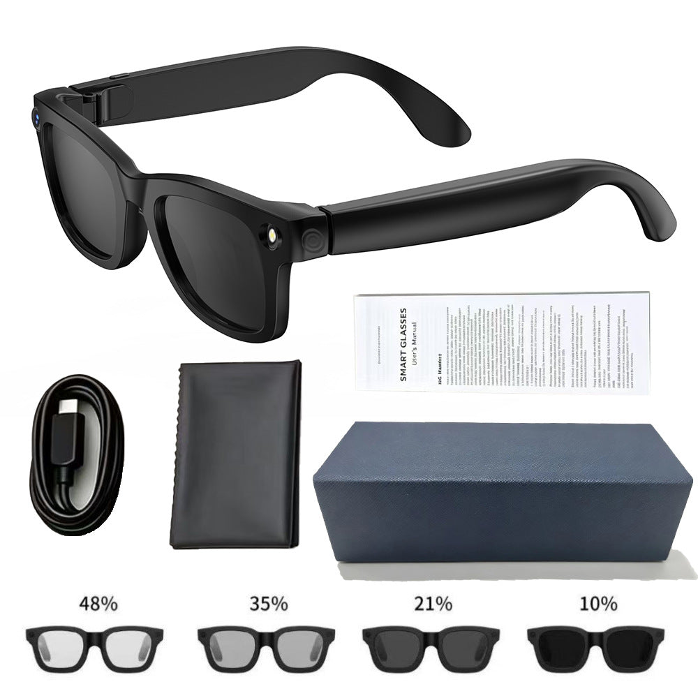Photochromic AI Glasses with Camera & Translation