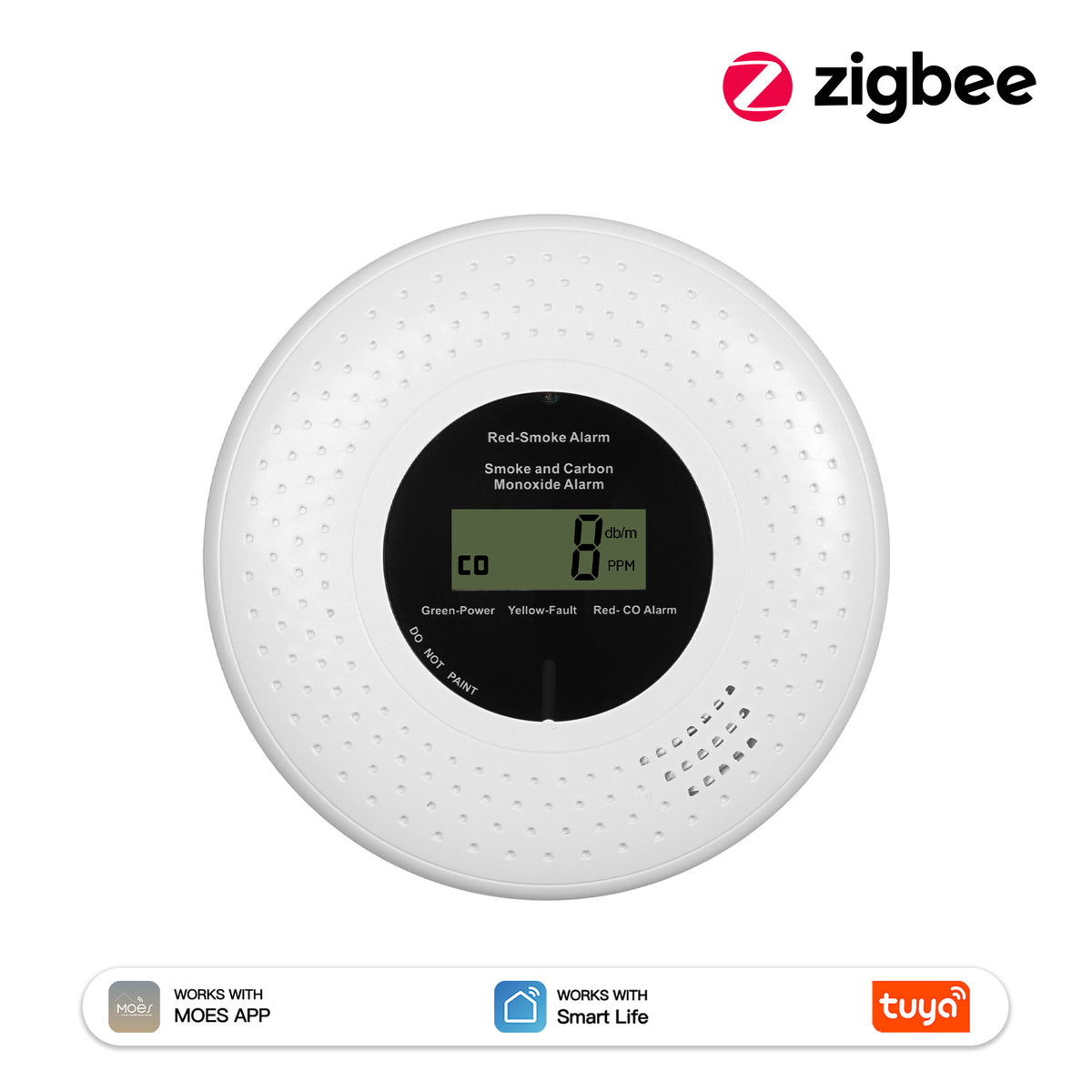 ZigBee Smart Natural Gas Leak Detector Alarm