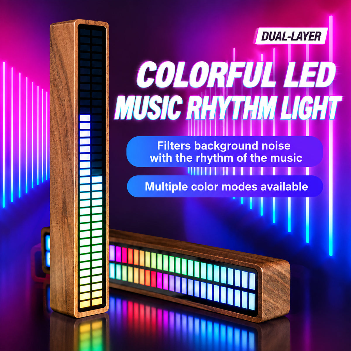 Smart Bluetooth Sound-Reactive Light