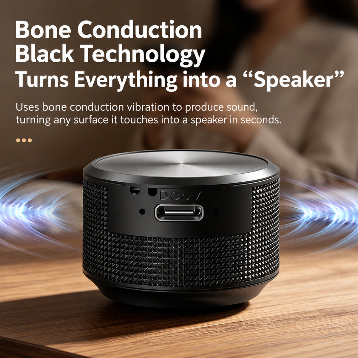 Bluetooth Speaker with Resonant Subwoofer