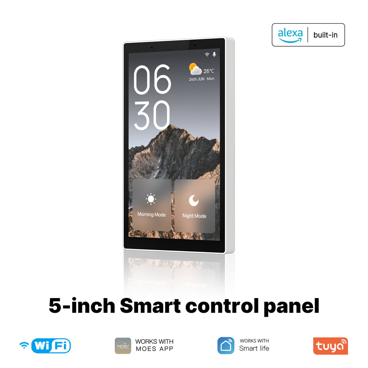 Tuya Smart Touch Screen Panel with Alexa/Zigbee
