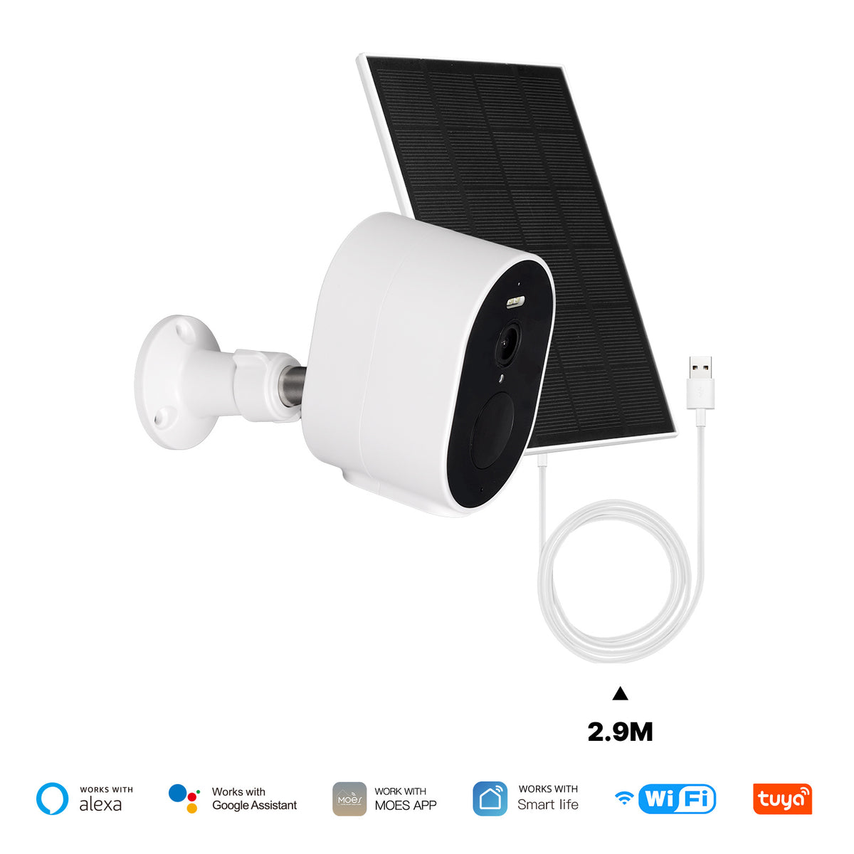 4MP Solar WiFi Outdoor Security Camera