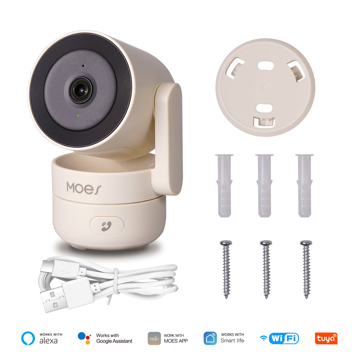 4MP WiFi Indoor Pan-Tilt Smart Security Camera