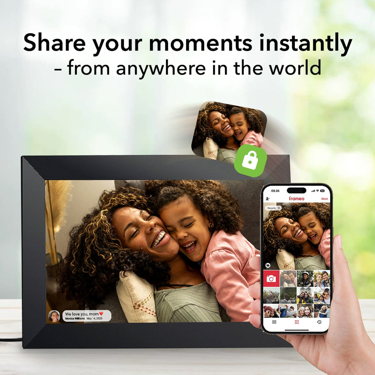 10.1-inch HD IPS Digital Cloud Photo Frame