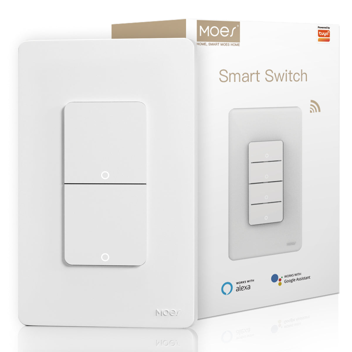 Smart WiFi Push Button Light Switch