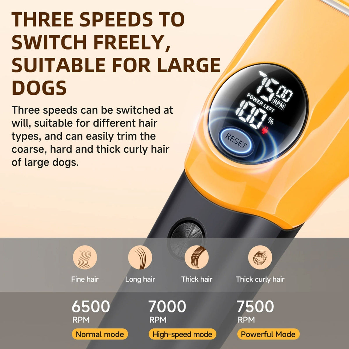 Smart Electric Clipper with Digital Display
