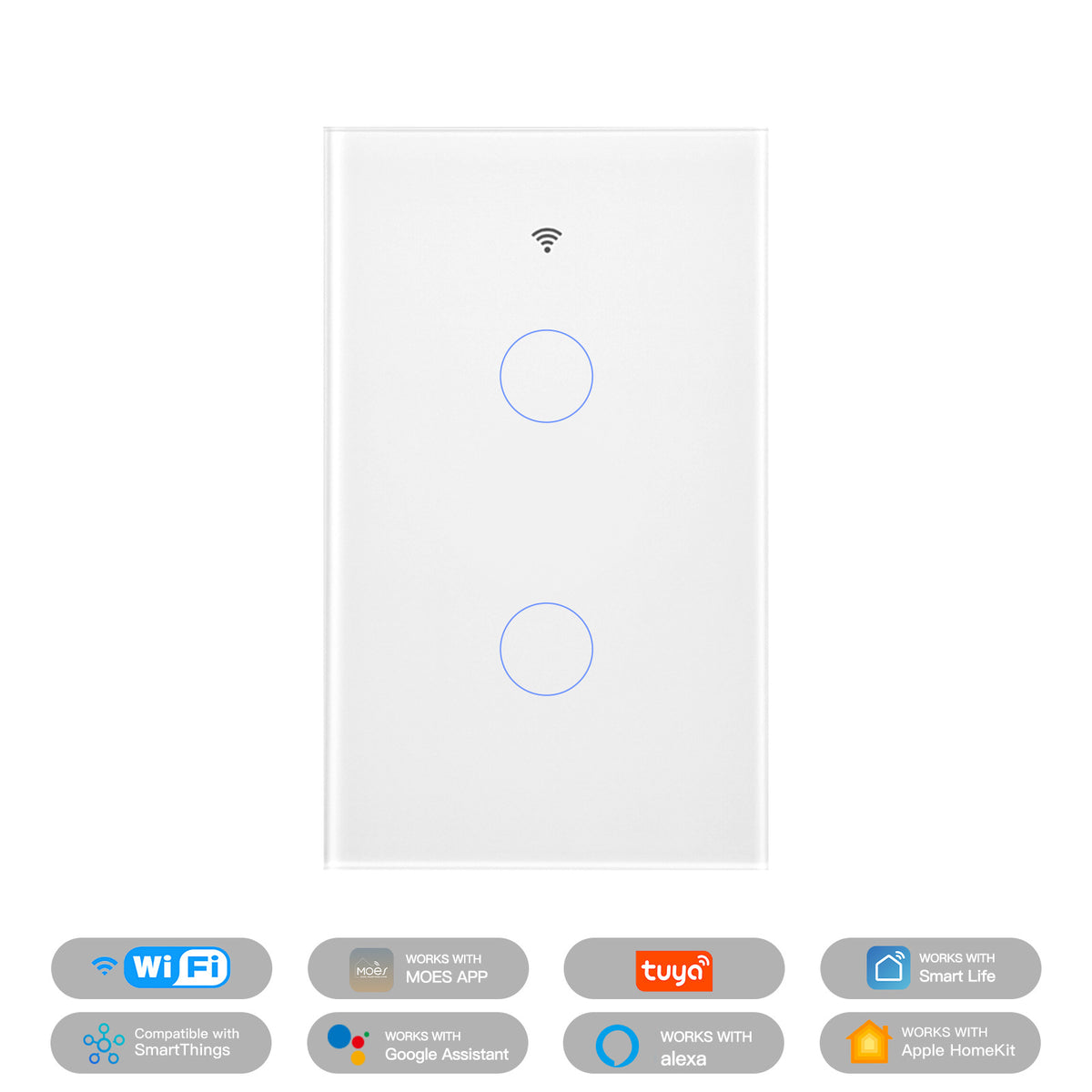 Matter WiFi Smart Touch Wall Switch