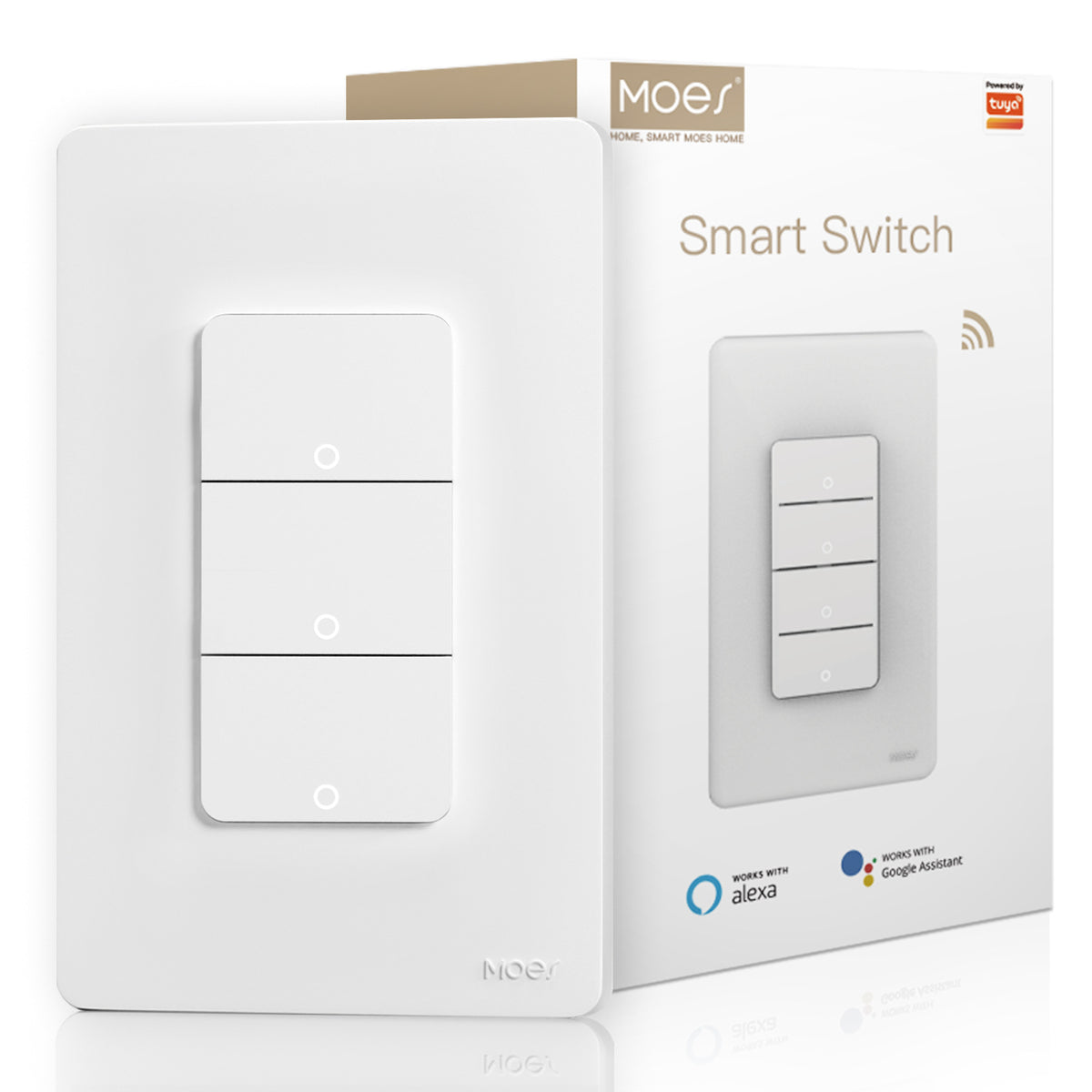 Smart WiFi Push Button Light Switch