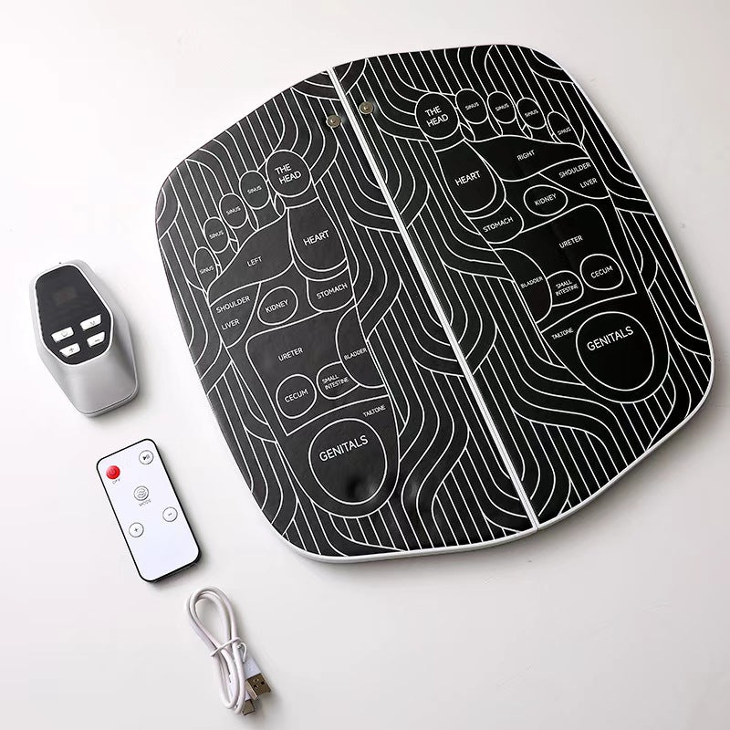 EMS Foot Massager Mat with Remote Control