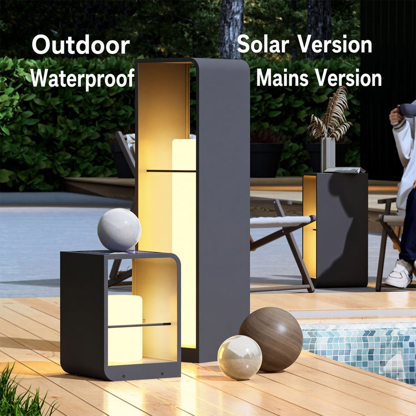 Remote‑Control Solar Outdoor Path Light | Waterproof LED Landscape Lamp for Garden Yard