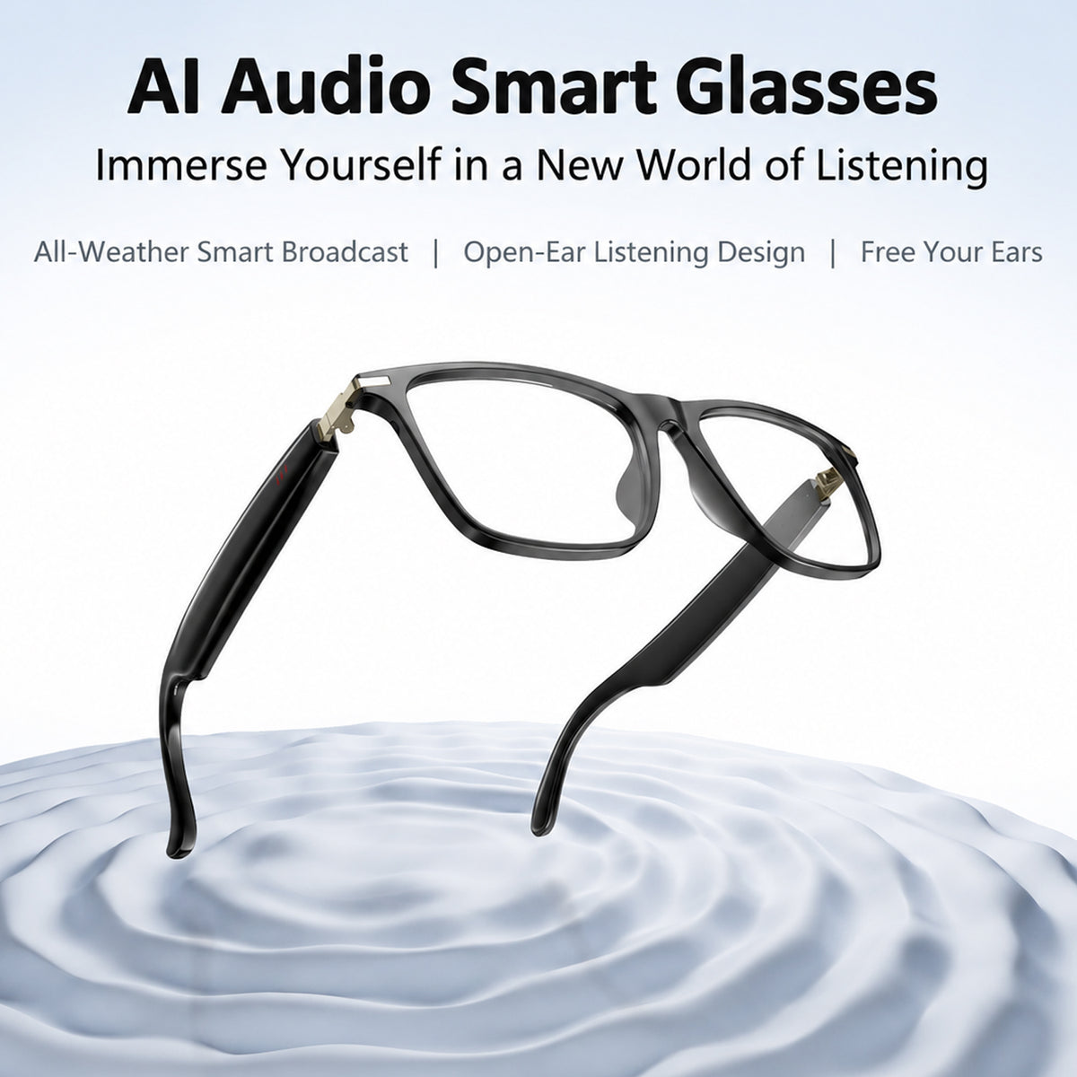 AI-powered smart Bluetooth glasses