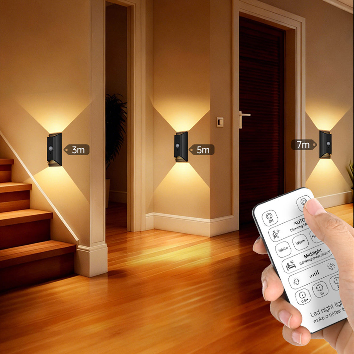 Compact LED Smart Night Lamp