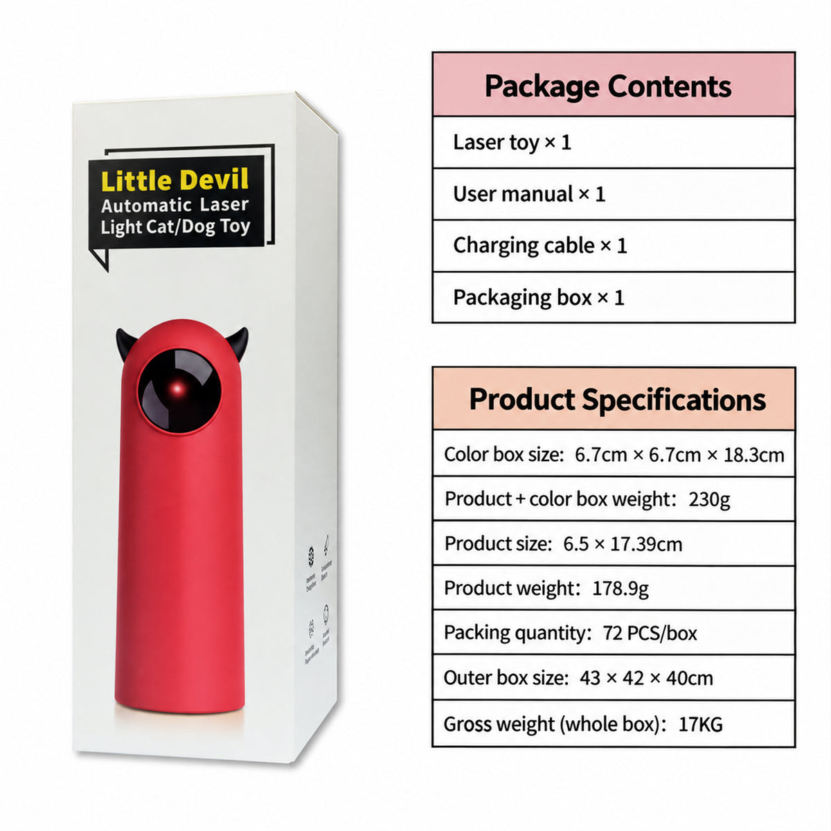 Automatic Laser Cat Toy