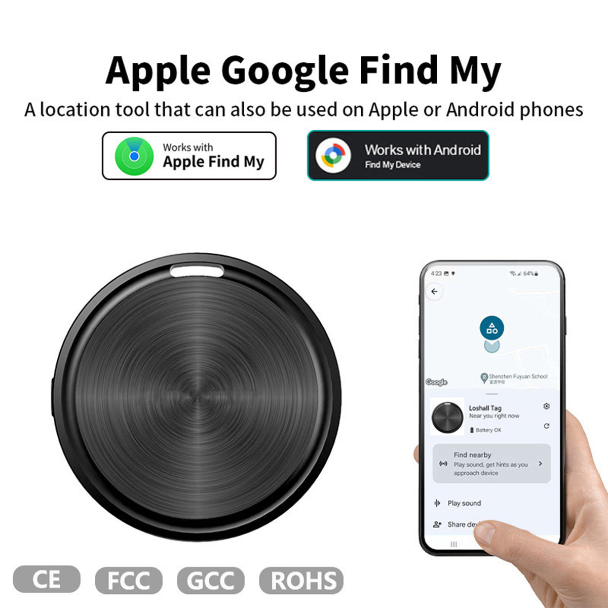 Mini Magnetic GPS Tracker