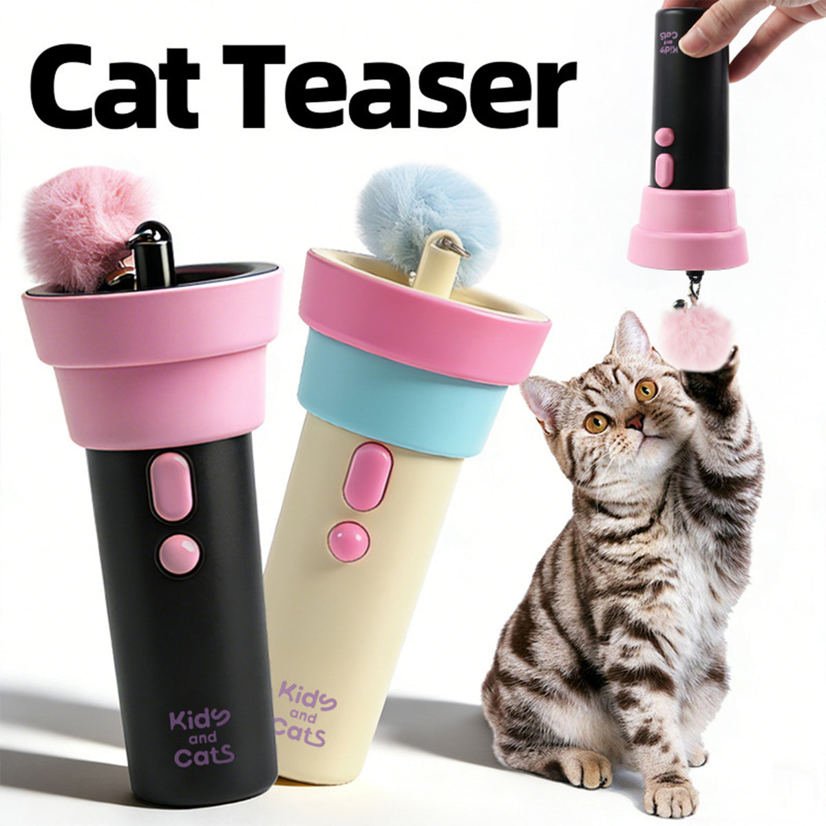 Electric cat-fishing toy