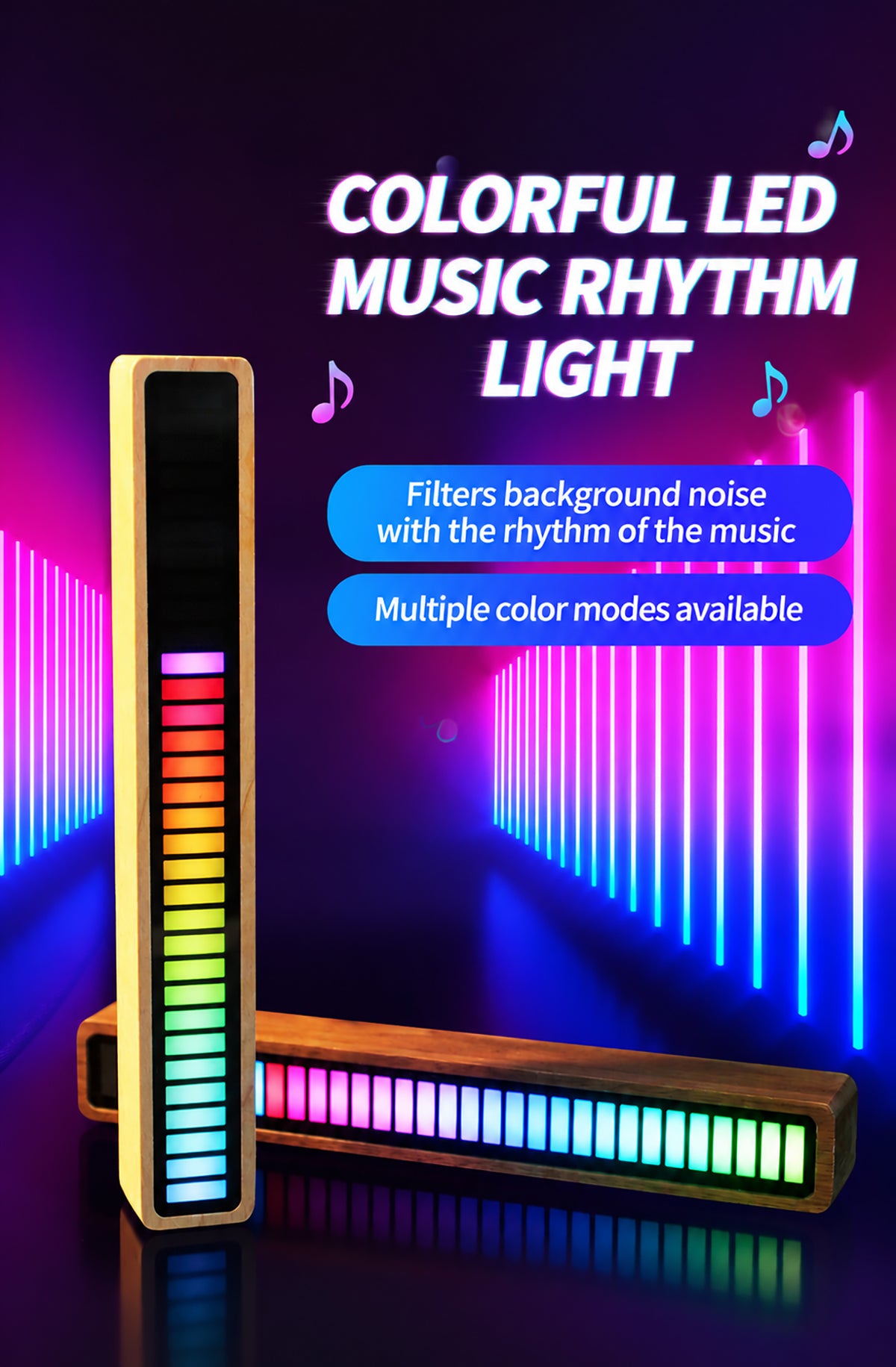 Smart Bluetooth Sound-Reactive Light