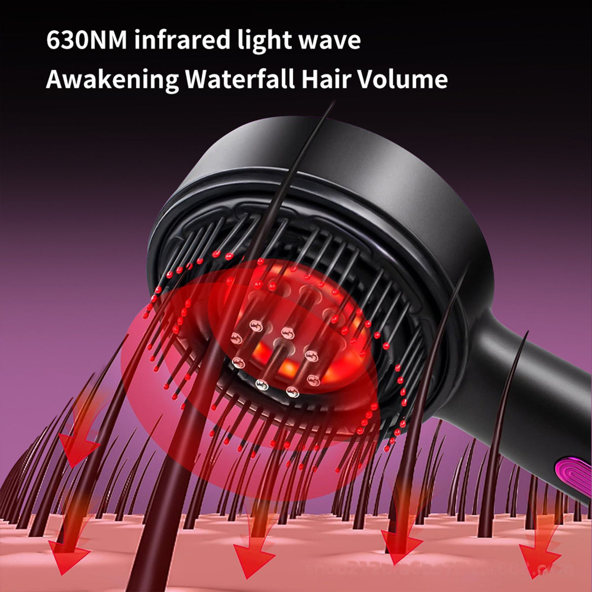 Smart Red-Light Scalp Massage Comb
